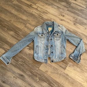 Abercrombie & Fitch Light Blue Jean Jacket